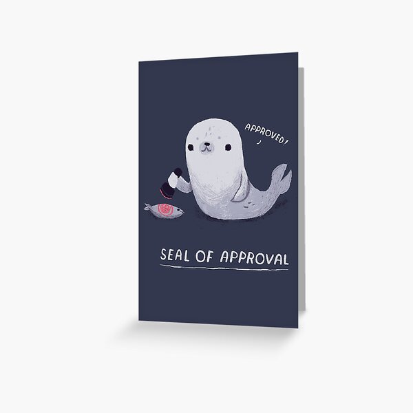 Item preview, seal of approval designed and sold by louros.