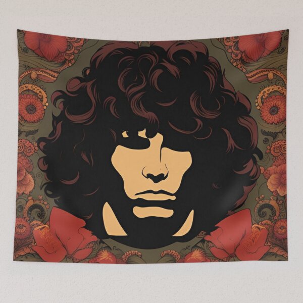 Artikelvorschau, Psychedelische Jim Morrison Kunst | Der amerikanische Dichter entworfen und verkauft von TheAmericanPoet.