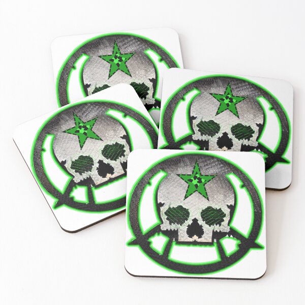 Item preview, Extreme Electric Green Glow Skull  designed and sold by DopeStick.