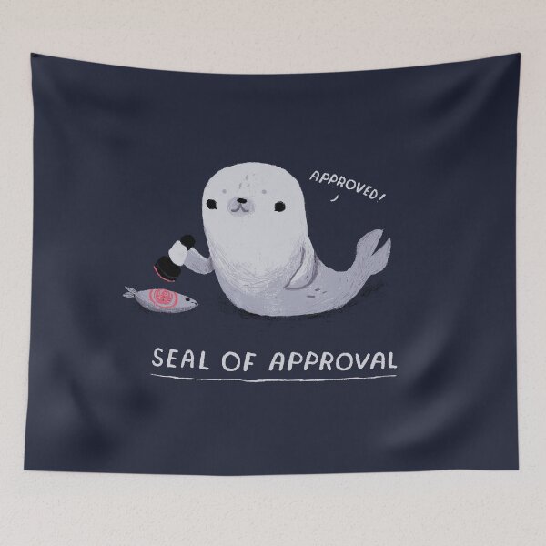 Item preview, seal of approval designed and sold by louros.