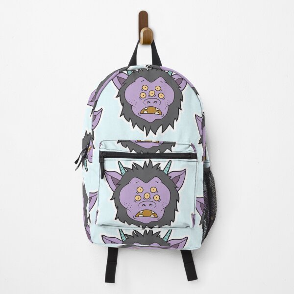 Item preview, MUNSTA - Surprised Purple Monster designed and sold by OWLSTANDING.
