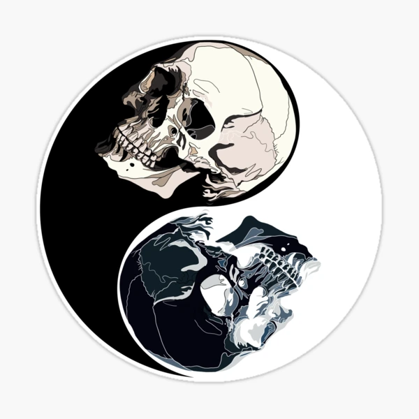 【XL】TheBONEZ Vintage #05 Yin Yang Skull il_fullxfull.2393427248_ebj4.jpg
