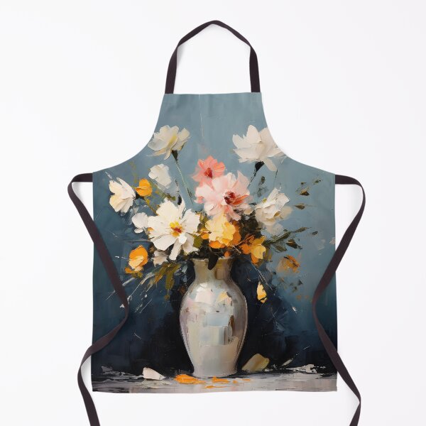 Artikelvorschau, Vase mit Blumenmalerei. entworfen und verkauft von inkArtistryfine.