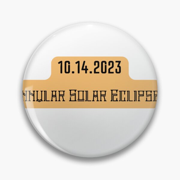 Item preview, Annular Solar Eclipse 10/14/2023 designed and sold by NexCreation.
