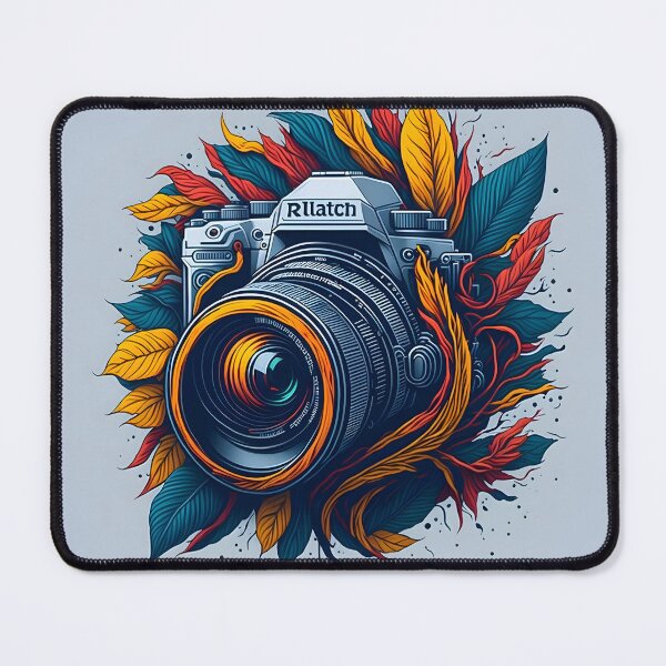 Item preview, "The vector art logo of the camera features a sleek and modern design, highlighting the essence of photography in a minimalist yet captivating manner." designed and sold by Best-Art-32.