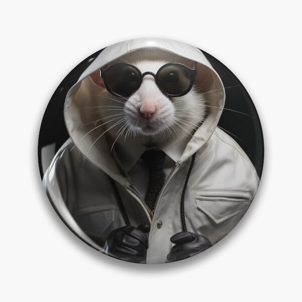 Item preview, Spy White Rat  designed and sold by FireFXStudio.