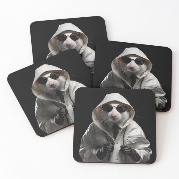 Item preview, Spy White Rat  designed and sold by FireFXStudio.