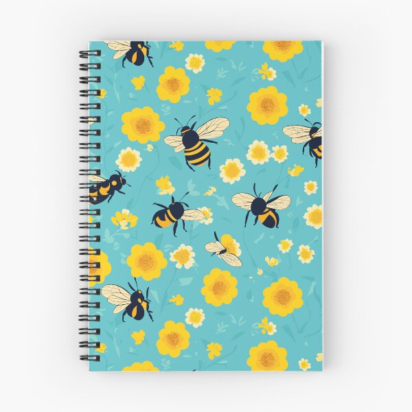 Item preview, Cool Pattern of Bees and Flowers designed and sold by AleksKos.