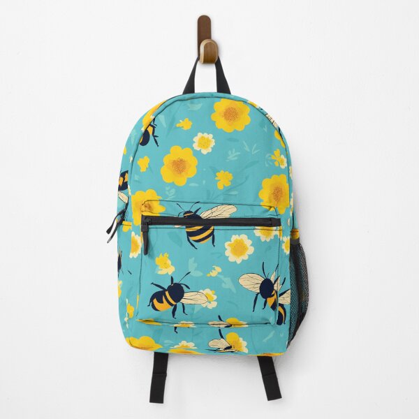 Item preview, Cool Pattern of Bees and Flowers designed and sold by AleksKos.