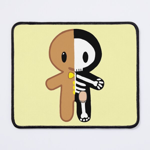 Item preview, Gingerbread Man skeleton with Ostomy (Yellow) designed and sold by CaitlynConnor.