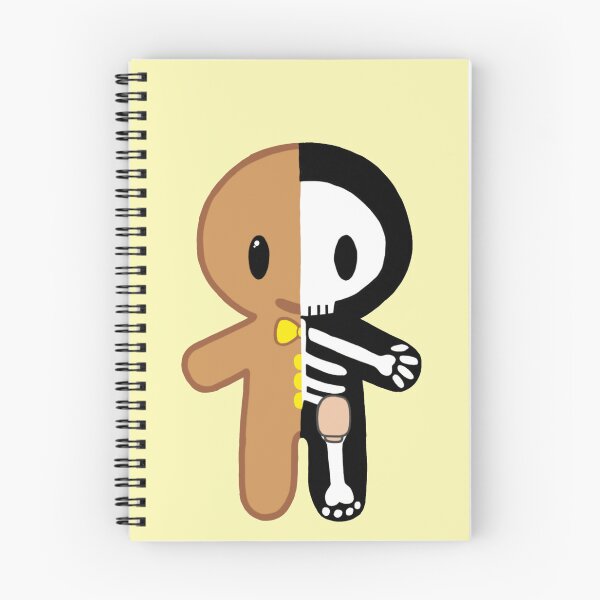Item preview, Gingerbread Man skeleton with Ostomy (Yellow) designed and sold by CaitlynConnor.