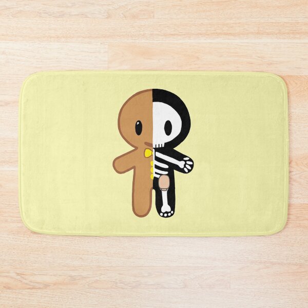 Item preview, Gingerbread Man skeleton with Ostomy (Yellow) designed and sold by CaitlynConnor.