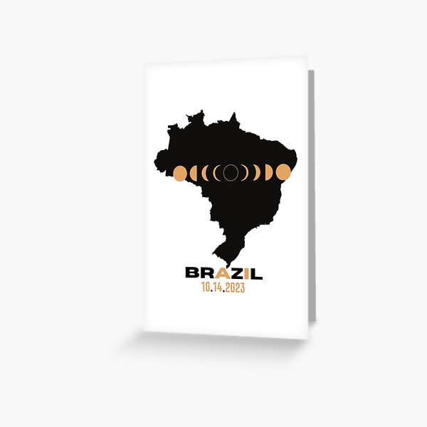 Item preview, Brazil Solar Eclipse 2023 designed and sold by NexCreation.