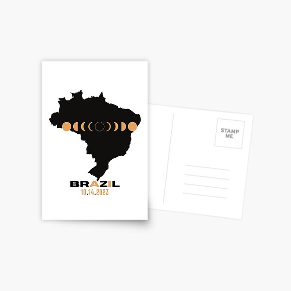 Item preview, Brazil Solar Eclipse 2023 designed and sold by NexCreation.