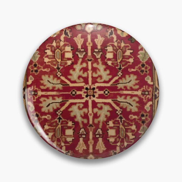 Item preview, Safavid Antique Persian Rug Pattern designed and sold by Vicky Brago-Mitchell®.