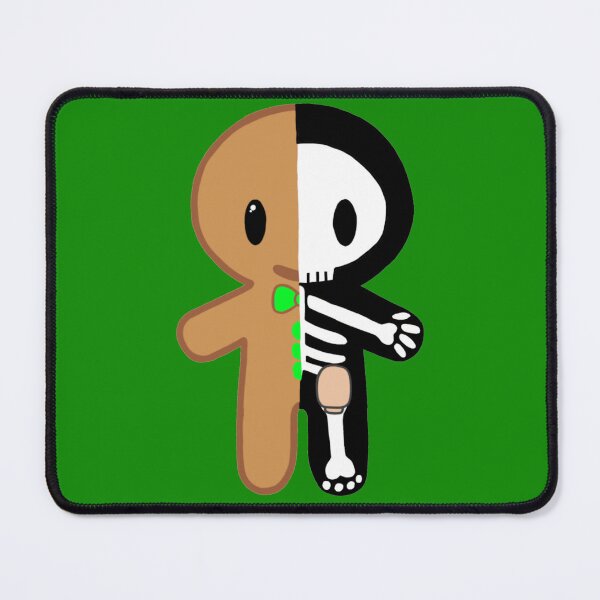 Item preview, Gingerbread Man Skeleton with Ostomy (Green) designed and sold by CaitlynConnor.