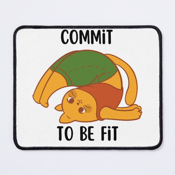 Item preview, Exercise Motivation Commit to be Fit designed and sold by bububabuinc.