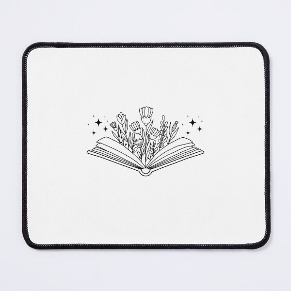 Item preview, Open Book With Flowers designed and sold by DESIGNERSSHOPP.