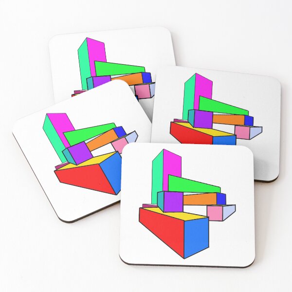 Item preview, Moon House Abstract designed and sold by Square Root of Squid.