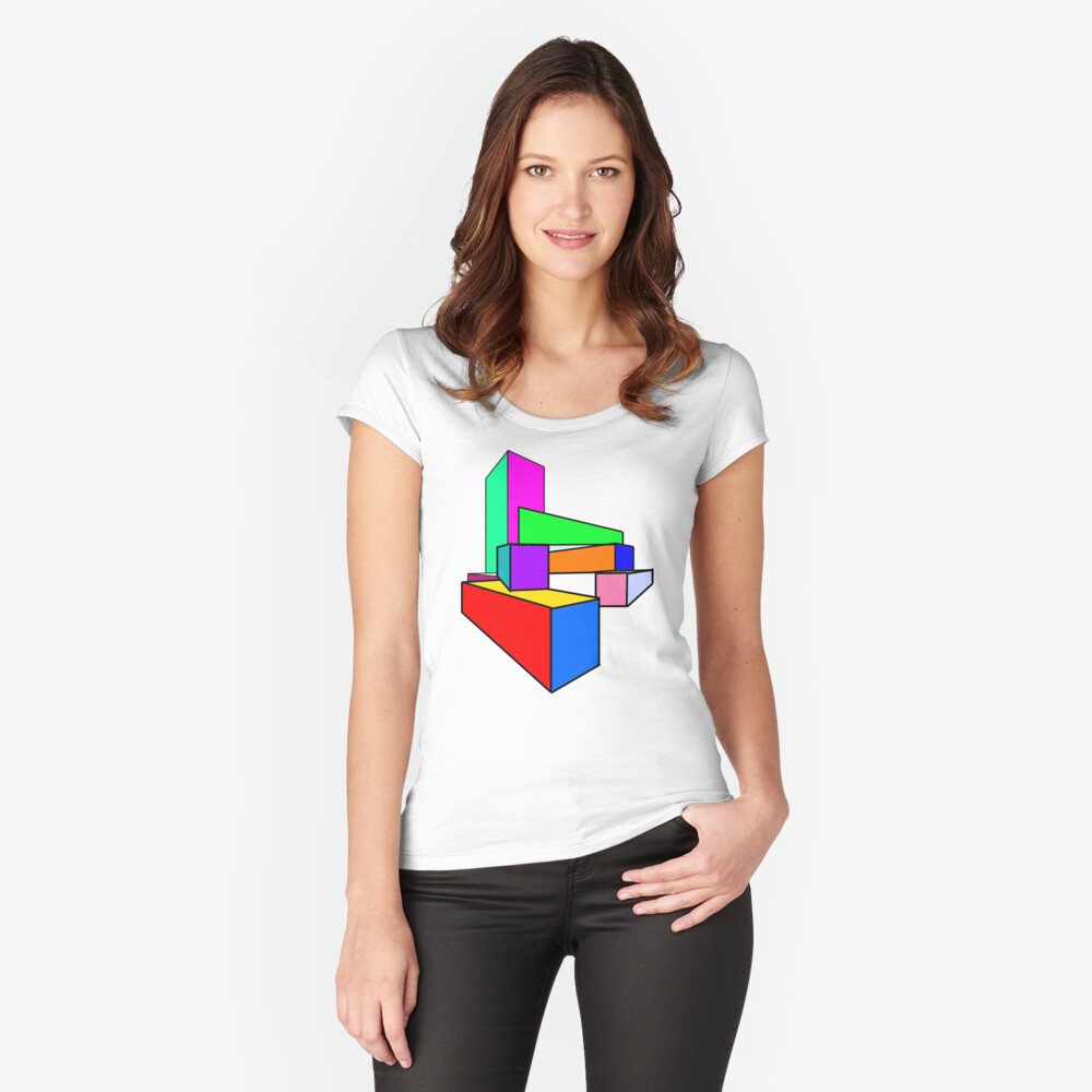 Item preview, Fitted Scoop T-Shirt designed and sold by bpatrickvoice.