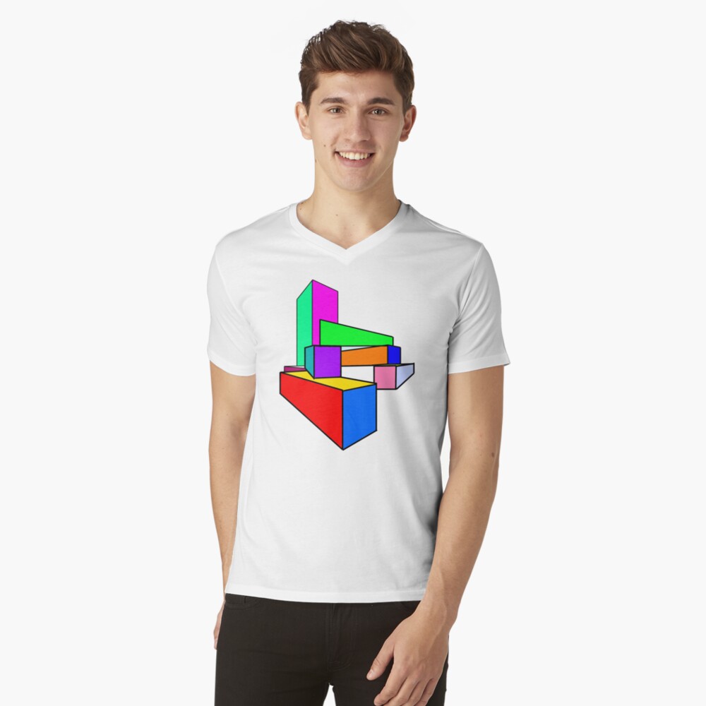 Item preview, V-Neck T-Shirt designed and sold by bpatrickvoice.
