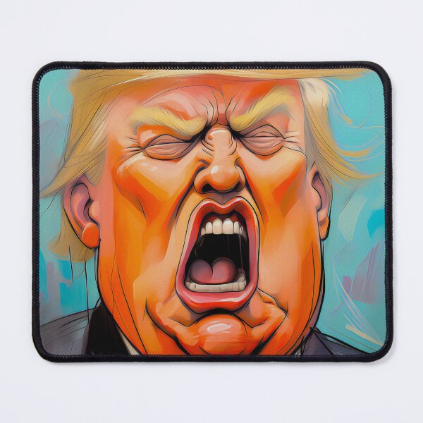 Item preview, caricature art of Donald Trump 2 designed and sold by Nora Gad.