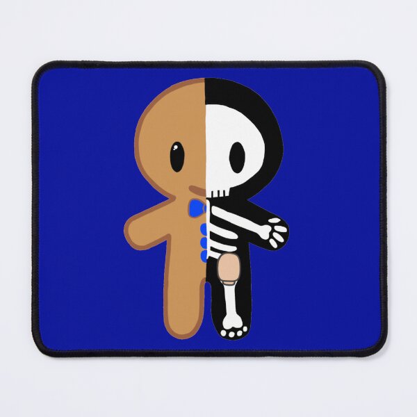 Item preview, Gingerbread Man Skeleton with Ostomy (Blue) designed and sold by CaitlynConnor.