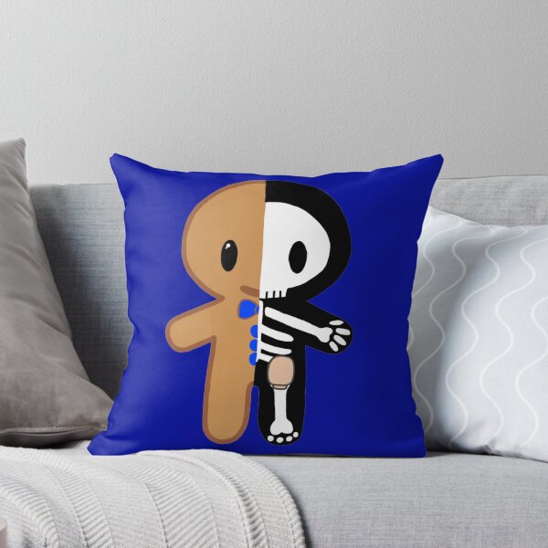 Item preview, Gingerbread Man Skeleton with Ostomy (Blue) designed and sold by CaitlynConnor.
