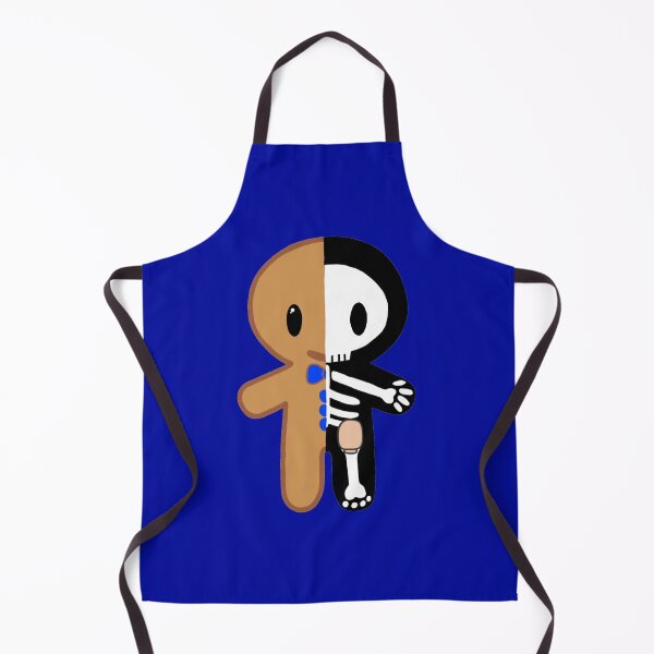Item preview, Gingerbread Man Skeleton with Ostomy (Blue) designed and sold by CaitlynConnor.