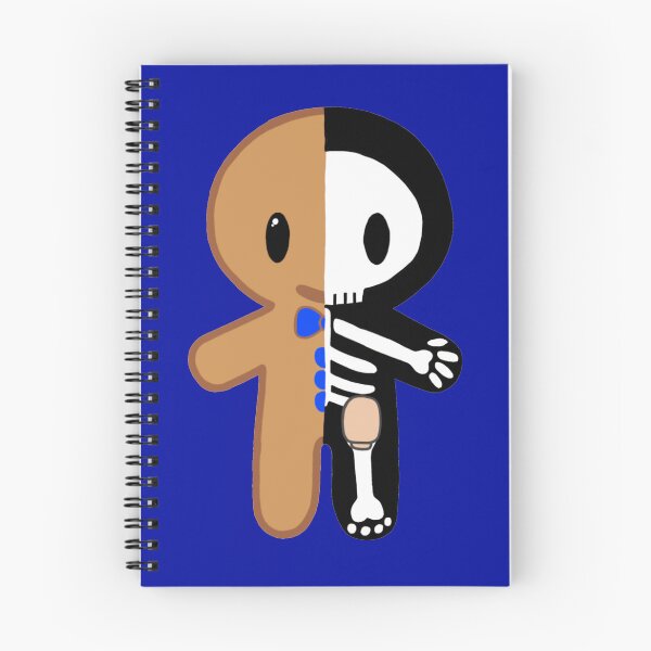 Item preview, Gingerbread Man Skeleton with Ostomy (Blue) designed and sold by CaitlynConnor.