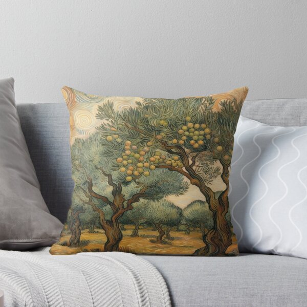 Item preview, Olive Trees in the Sunshine - Van Gogh's Vision designed and sold by Dshoppin.