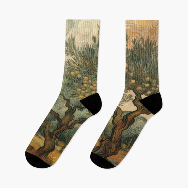 Item preview, Olive Trees in the Sunshine - Van Gogh's Vision designed and sold by Dshoppin.