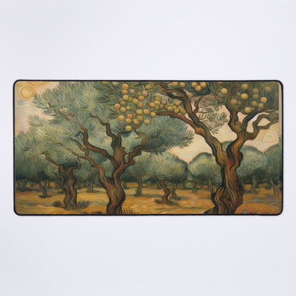 Item preview, Olive Trees in the Sunshine - Van Gogh's Vision designed and sold by Dshoppin.