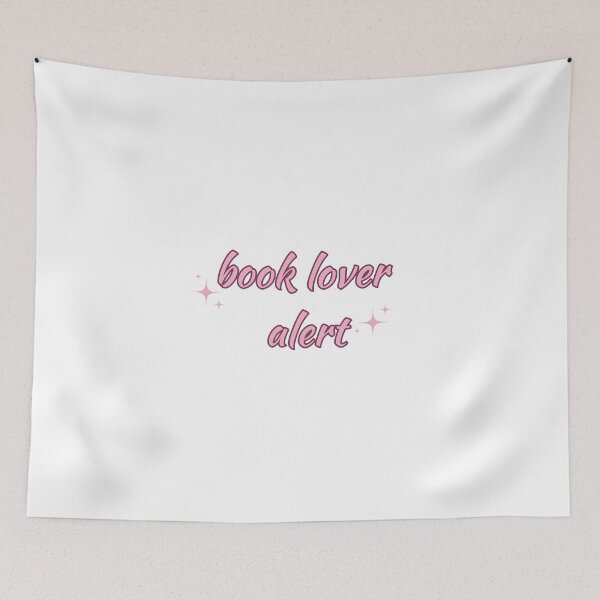 Item preview, Book Lover Alert designed and sold by DESIGNERSSHOPP.