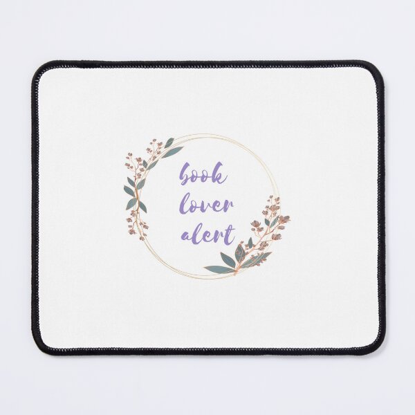 Item preview, Book Lover Alert designed and sold by DESIGNERSSHOPP.