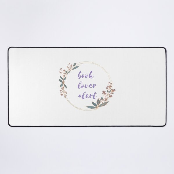 Item preview, Book Lover Alert designed and sold by DESIGNERSSHOPP.