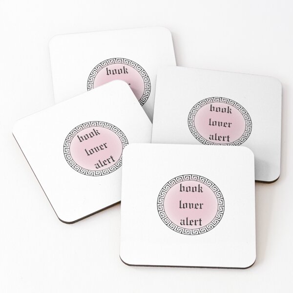Item preview, Book Lover Alert designed and sold by DESIGNERSSHOPP.