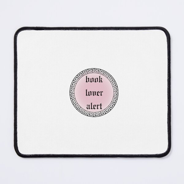 Item preview, Book Lover Alert designed and sold by DESIGNERSSHOPP.