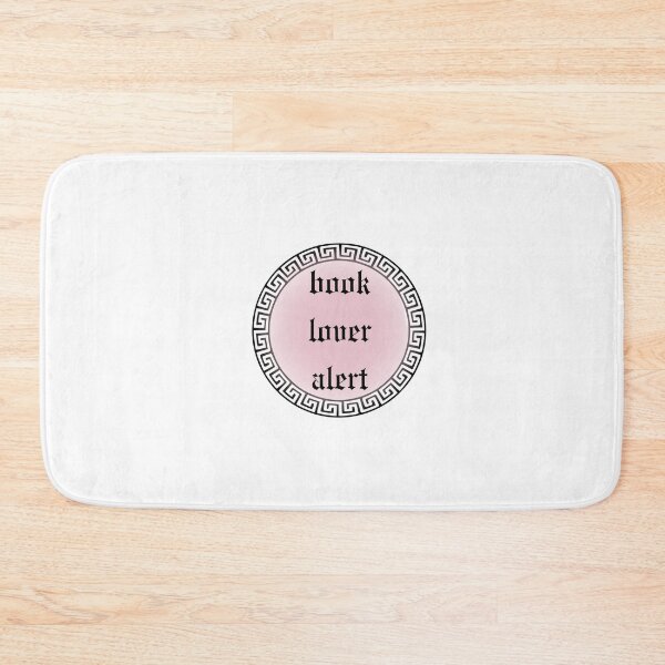 Item preview, Book Lover Alert designed and sold by DESIGNERSSHOPP.