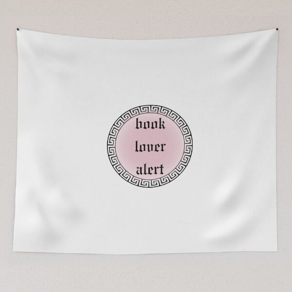 Item preview, Book Lover Alert designed and sold by DESIGNERSSHOPP.