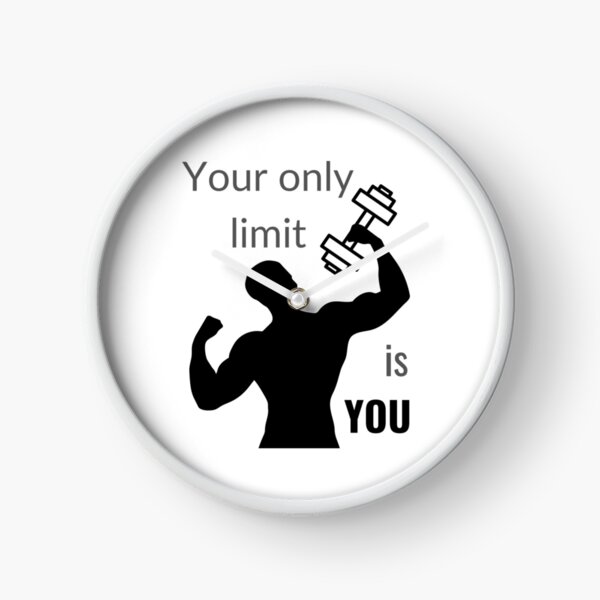Item preview, Exercise Motivations Only Limit is You designed and sold by bububabuinc.