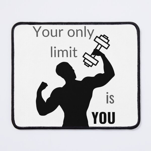 Item preview, Exercise Motivations Only Limit is You designed and sold by bububabuinc.