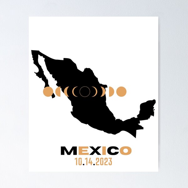 Item preview, Mexico Solar Eclipse of October 14, 2023 designed and sold by NexCreation.