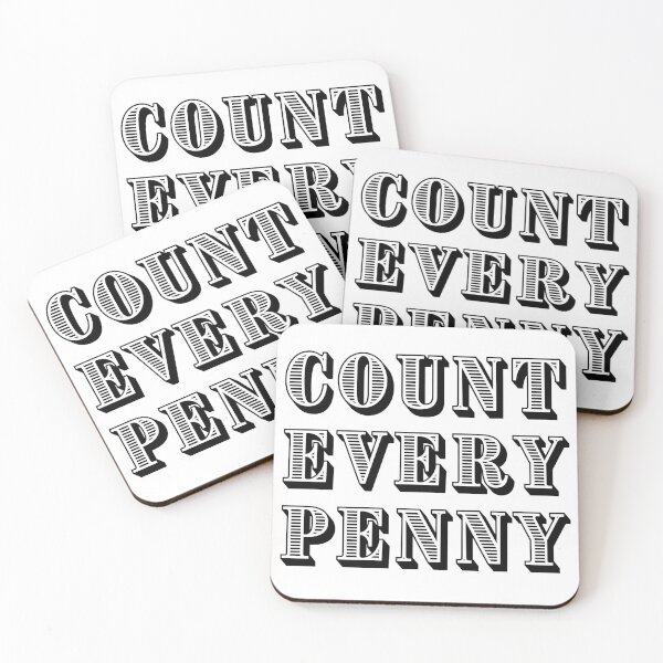 Item preview, Count Every Penny designed and sold by DesignDazzles.