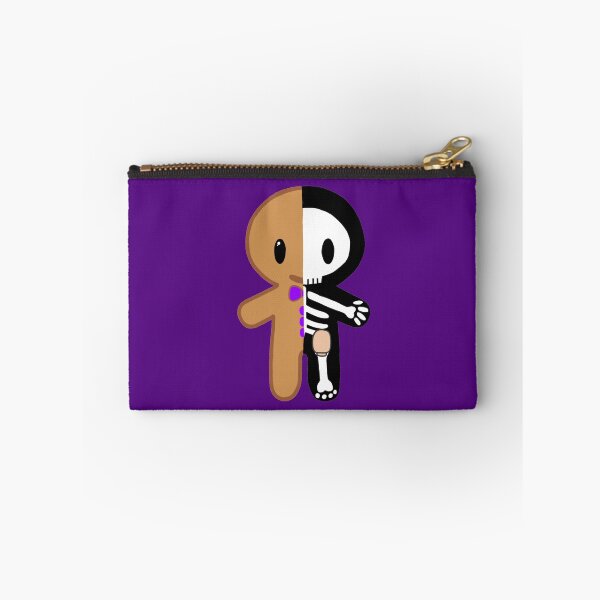 Item preview, Gingerbread Man Skeleton with Ostomy (Purple) designed and sold by CaitlynConnor.