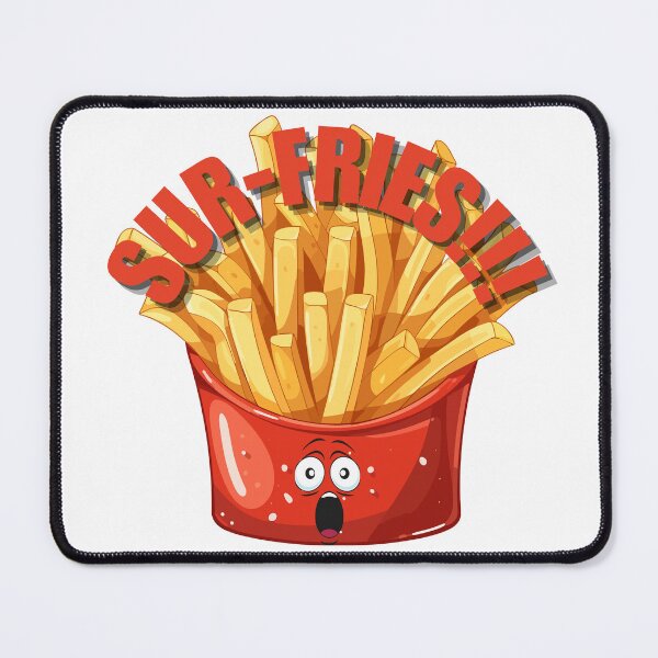 Item preview, Food Pun Sur-FRIES! designed and sold by bububabuinc.