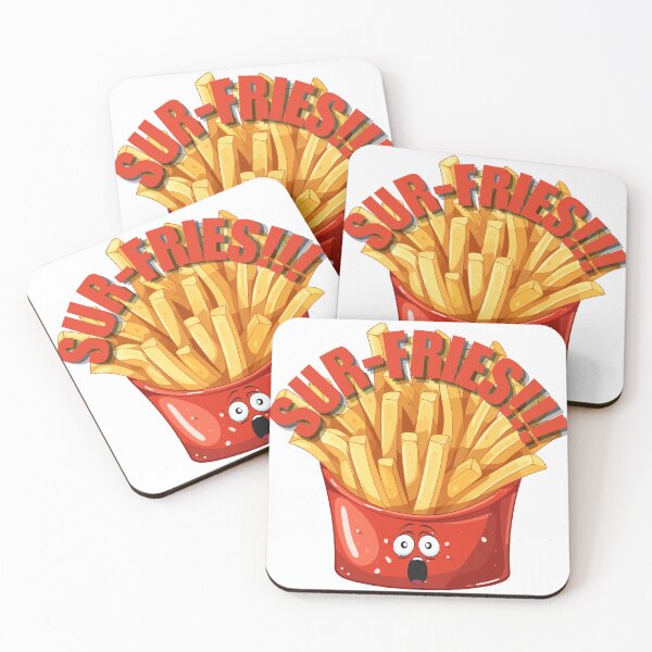Item preview, Food Pun Sur-FRIES! designed and sold by bububabuinc.
