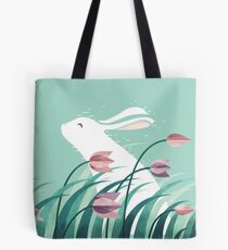 Rabbit, Resting Tote Bag