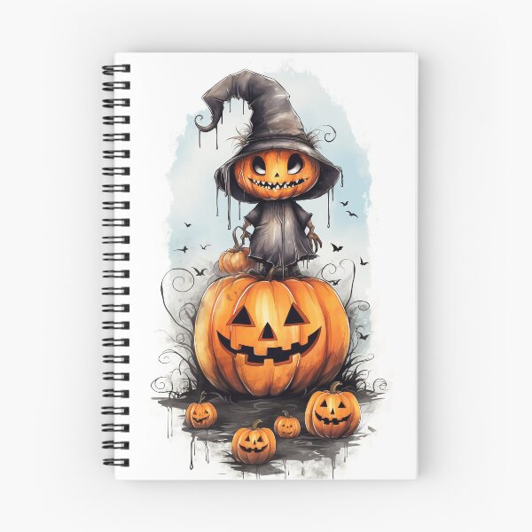 Aperçu de l'œuvre Joli fantôme de citrouille d'Halloween créée et vendue par Studio-Coni.