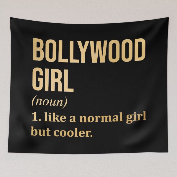 Artikelvorschau, Bollywood-Mädchen Definition Bollywood in Gold entworfen und verkauft von XCIV.